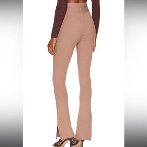 NBD || Imari Ribbed Flare Pant in Tan - SZ XS ⭐️NWT⭐️